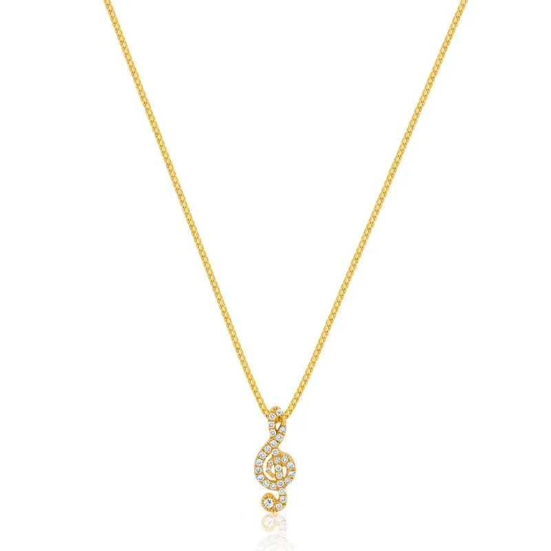 Nano Clef Note Piece (Fully Iced)