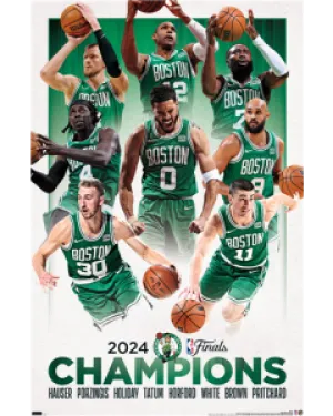 NBA Boston Celtics - 2024 NBA Finals Champions