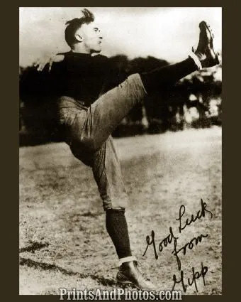 NOTRE DAME George Gipp FOOTBALL  3719