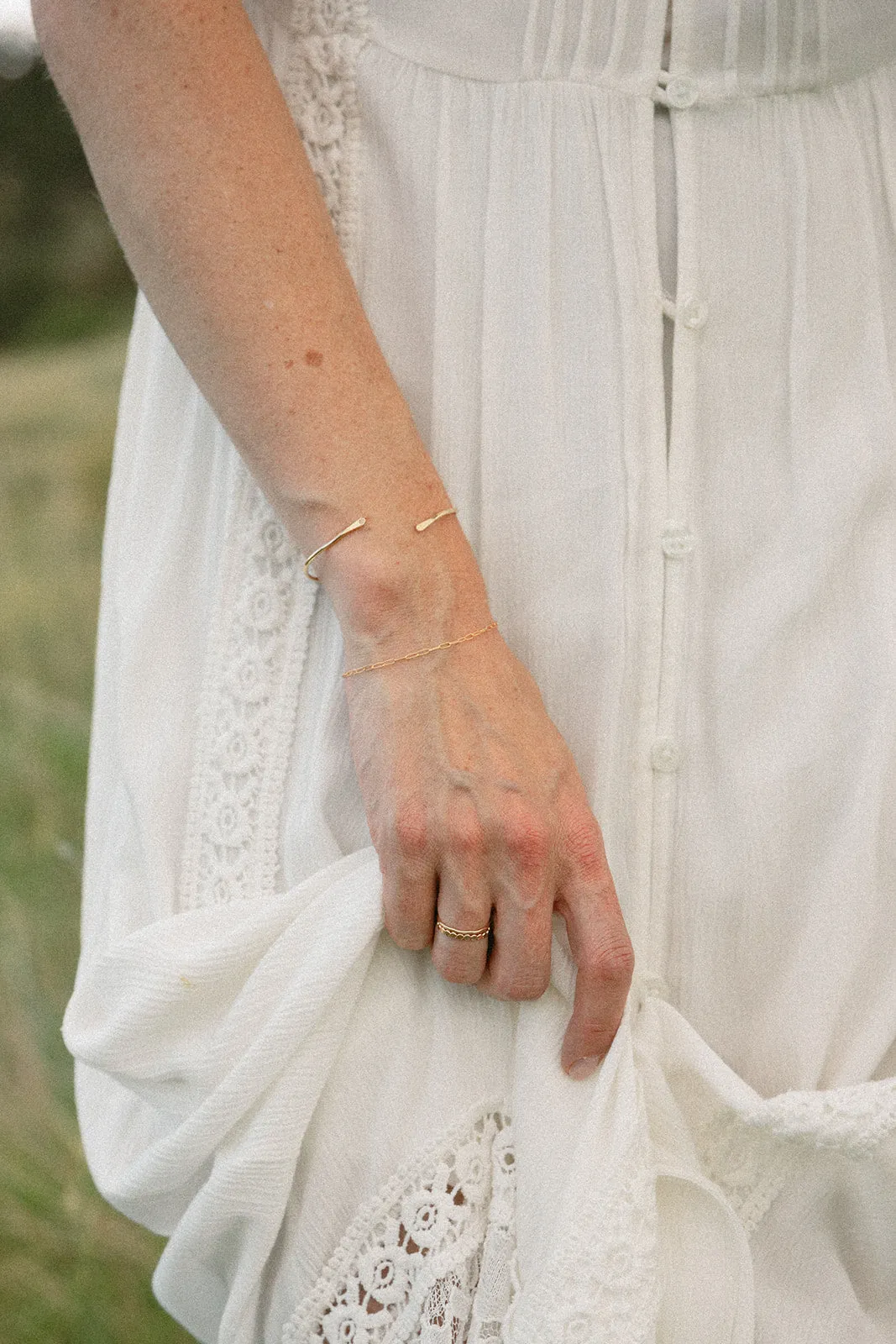 Paperclip Chain Bracelet