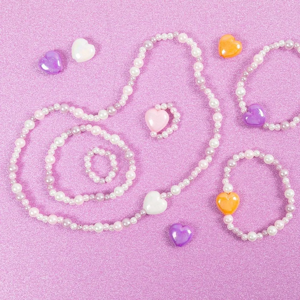 Pastel Wax Beads for Jewellery Making – Easy to Thread & Fun for Kids & Adults