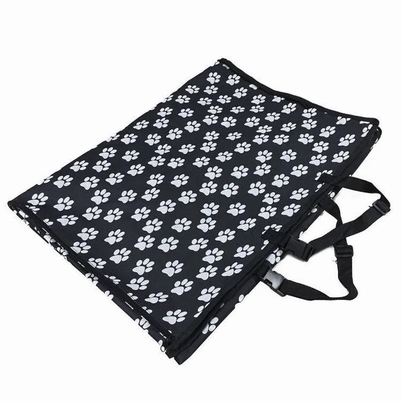 Paw Print Car Seat Dog Cover