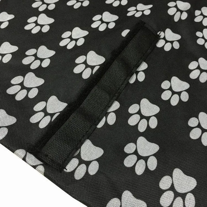Paw Print Car Seat Dog Cover