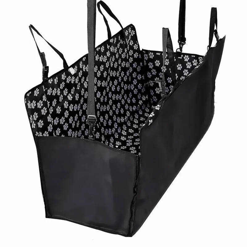 Paw Print Car Seat Dog Cover