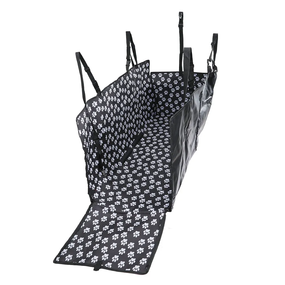 Paw Print Car Seat Dog Cover