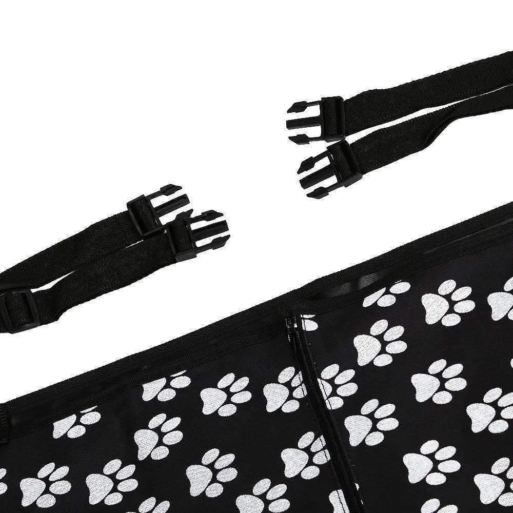 Paw Print Car Seat Dog Cover
