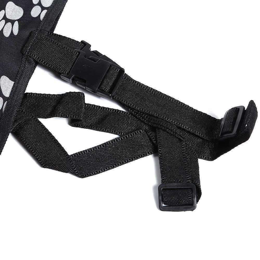 Paw Print Car Seat Dog Cover