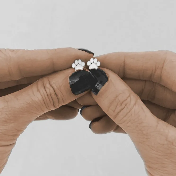 Paw Print Earrings