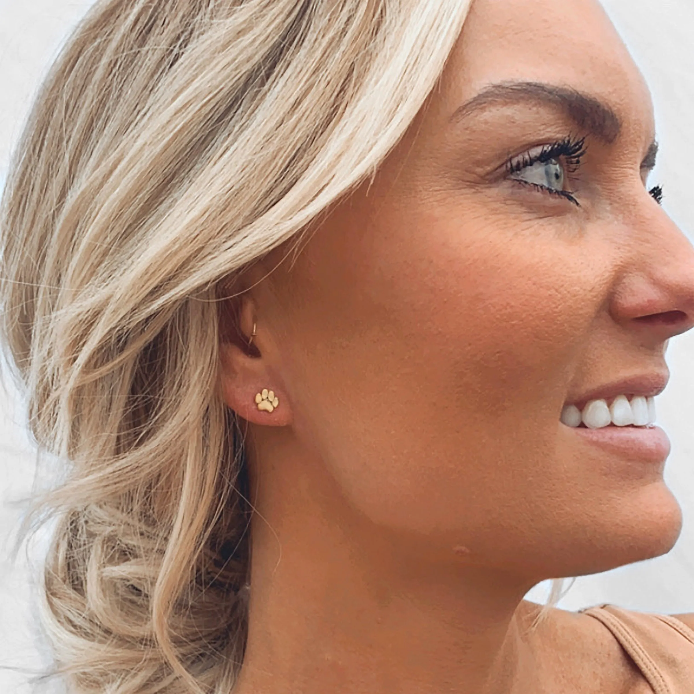 Paw Print Earrings