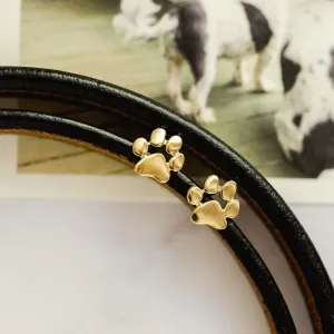 Paw Print Post Earring