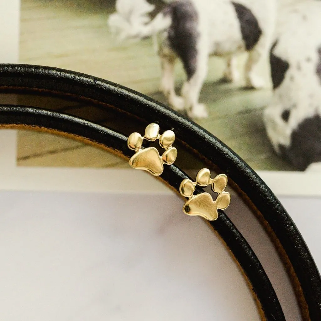 Paw Print Post Earring