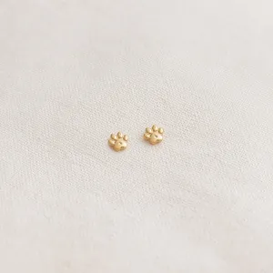 Paw Stud Earrings