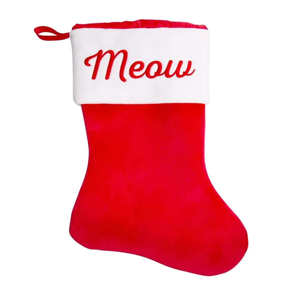 Pearhead Meow Pet Stocking