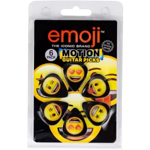 Perris "Emoji - Good Vibes" Licensed Motion Guitar Picks (6-Pack)