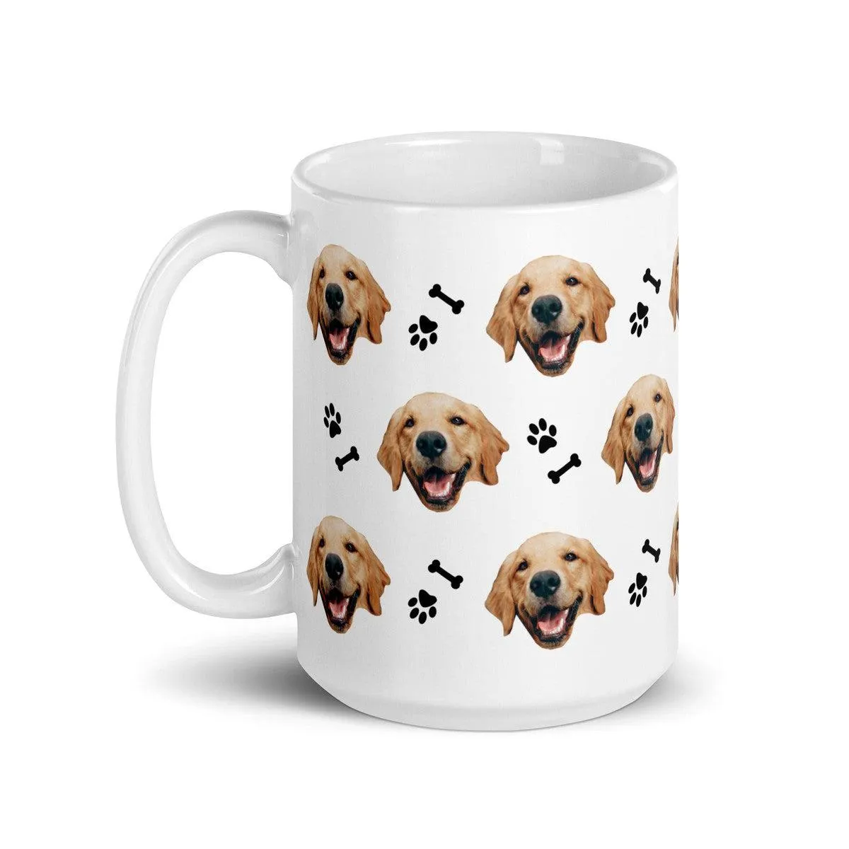 Personalized Dog Face Mug