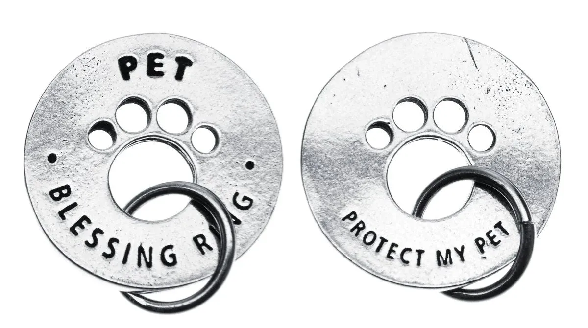 Pet Blessings Pewter Blessing Ring Charm