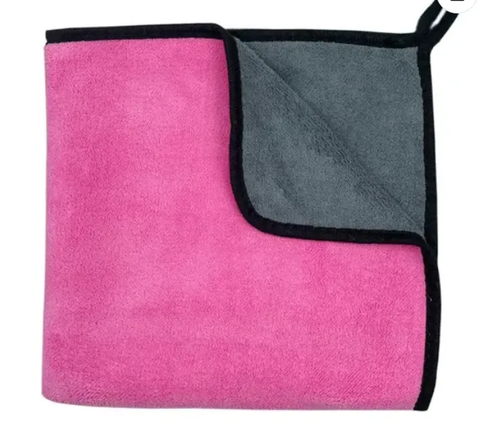 Pet Towel Quick Dry Dog Towel Bath Robe Soft Fiber Absorbent Cat Bath Towel Convenient Pet Cleaning Washcloth Pet Accessories