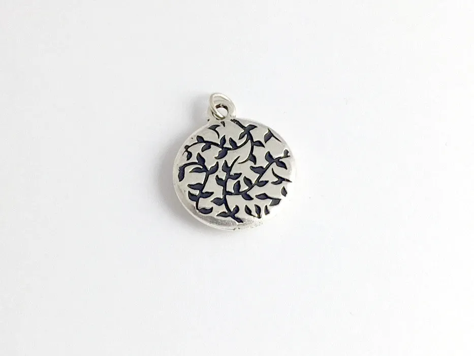 Pewter frame, sheet music, sterling silver heart pendant-resin, Rondo, notes,red