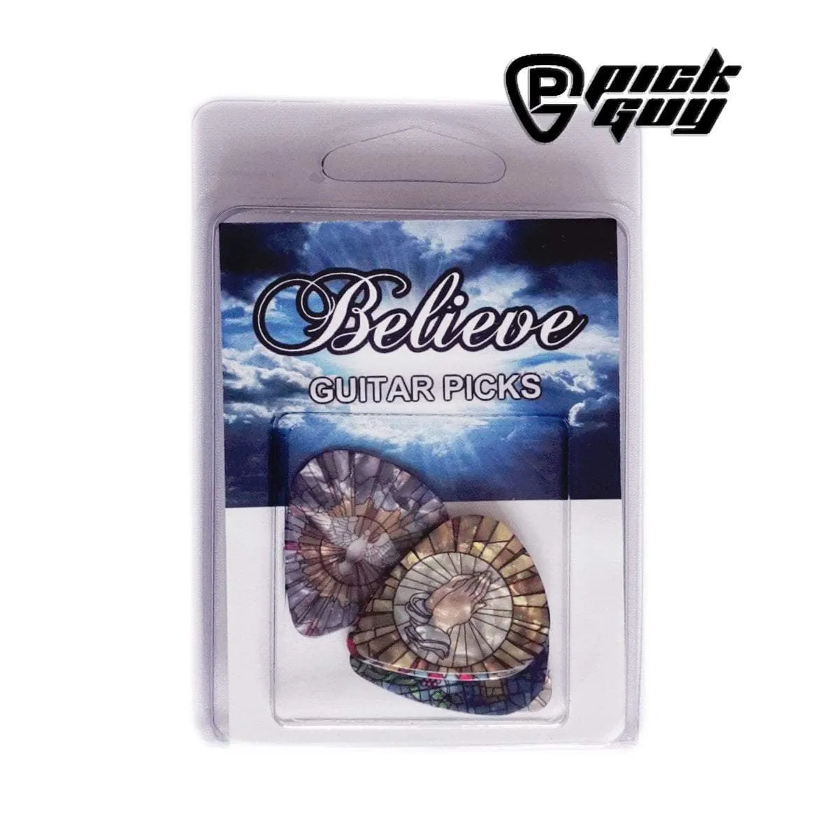 Pick Guy "Believe" Guitar Picks