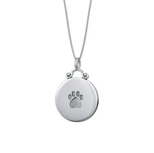 Precious Paw Print Pendant