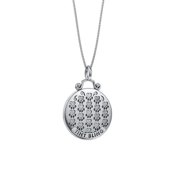 Precious Paw Print Pendant