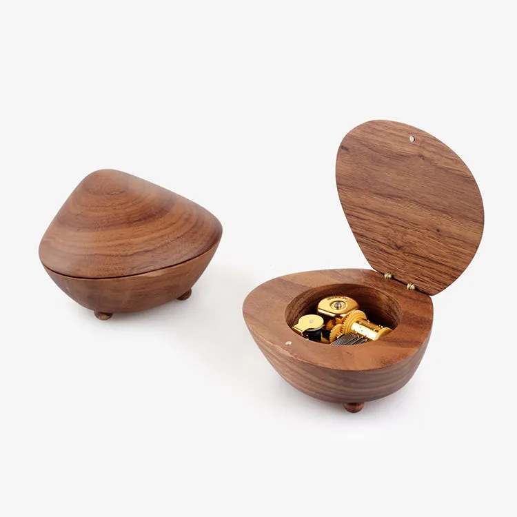 Premium 18-Note The Sound of Music Wooden Music Box (Tune: My Favorite Things)
