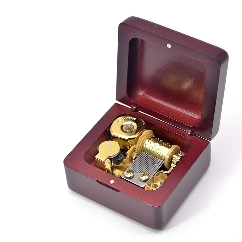Premium 18-Note The Sound of Music Wooden Music Box (Tune: My Favorite Things)
