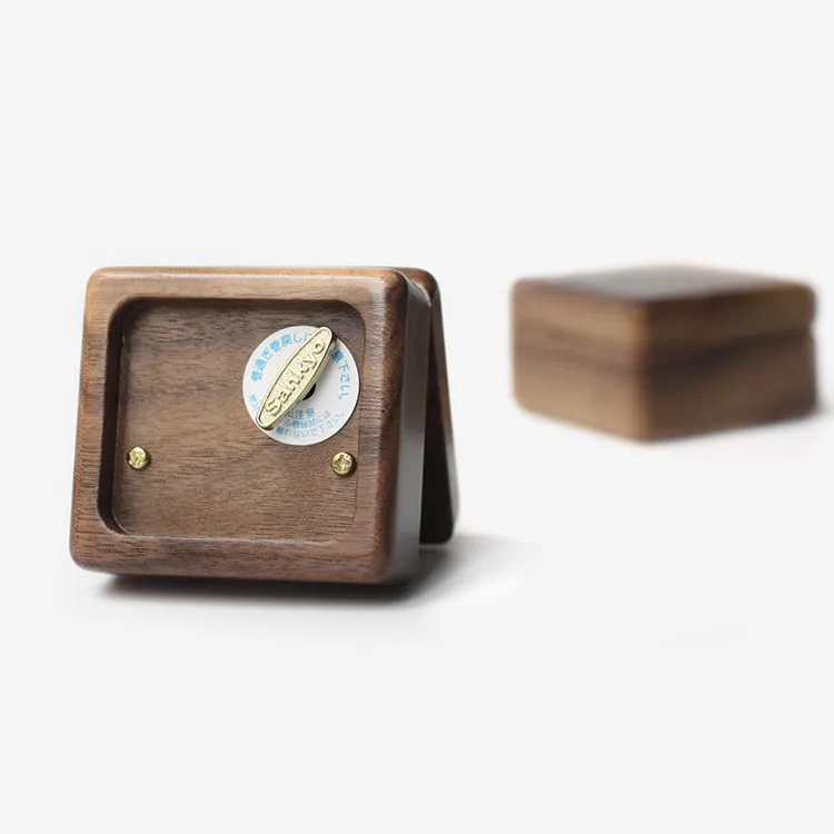 Premium 18-Note The Sound of Music Wooden Music Box (Tune: My Favorite Things)