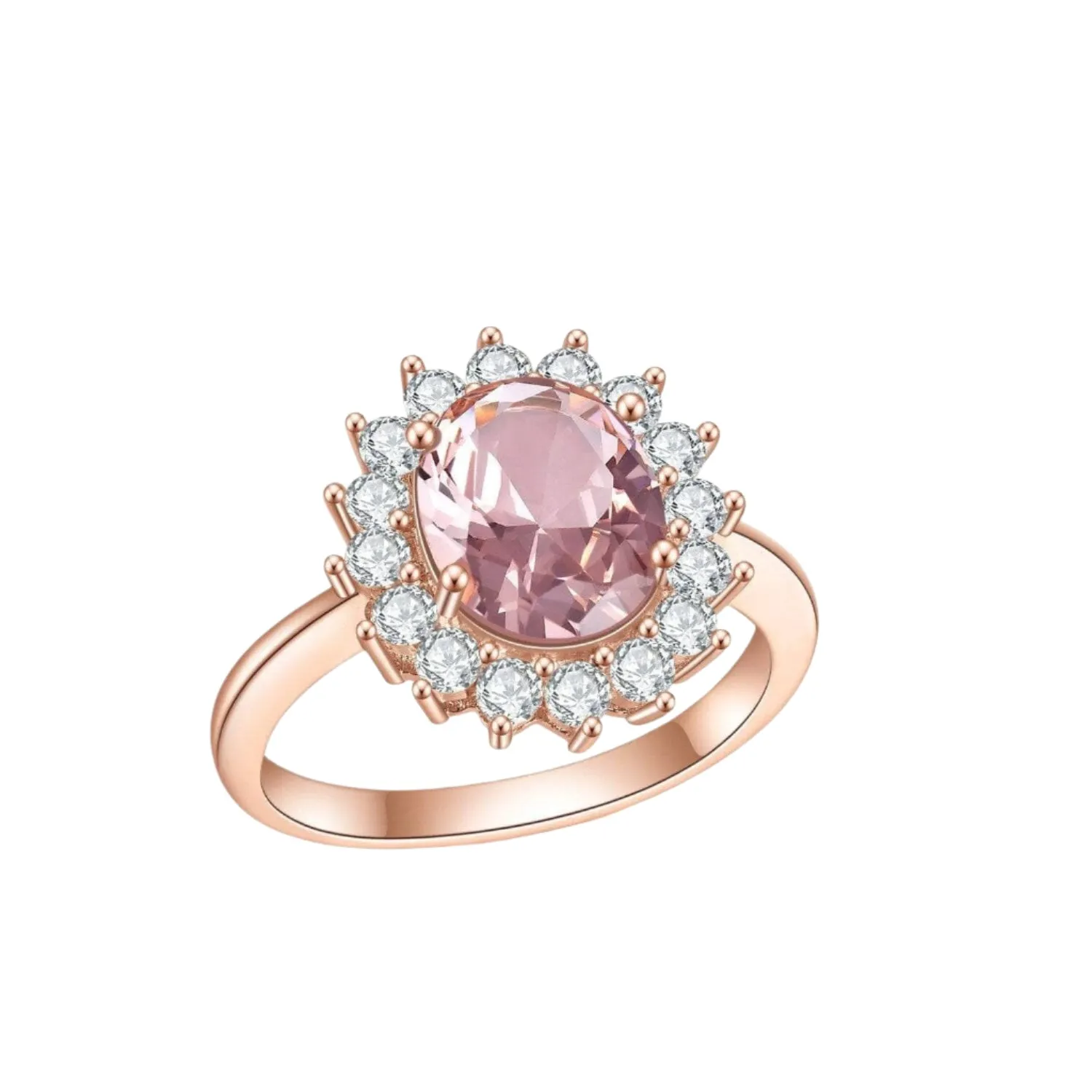 Princess Diana Inspired Colored Gemstone Engagement Ring