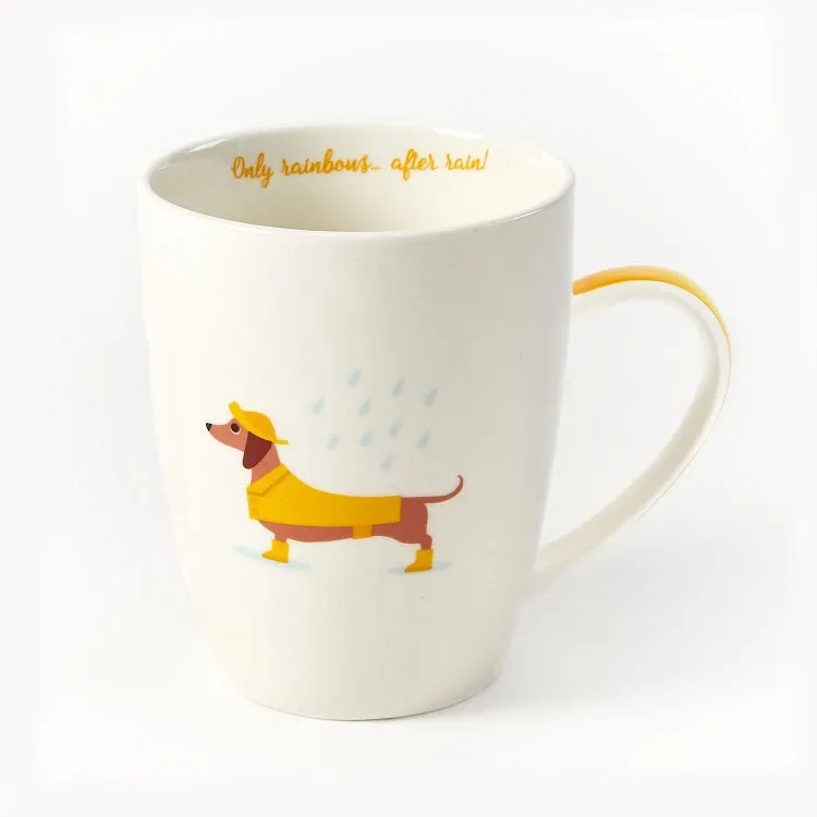 Puppy Love Porcelain Mug