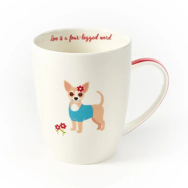 Puppy Love Porcelain Mug