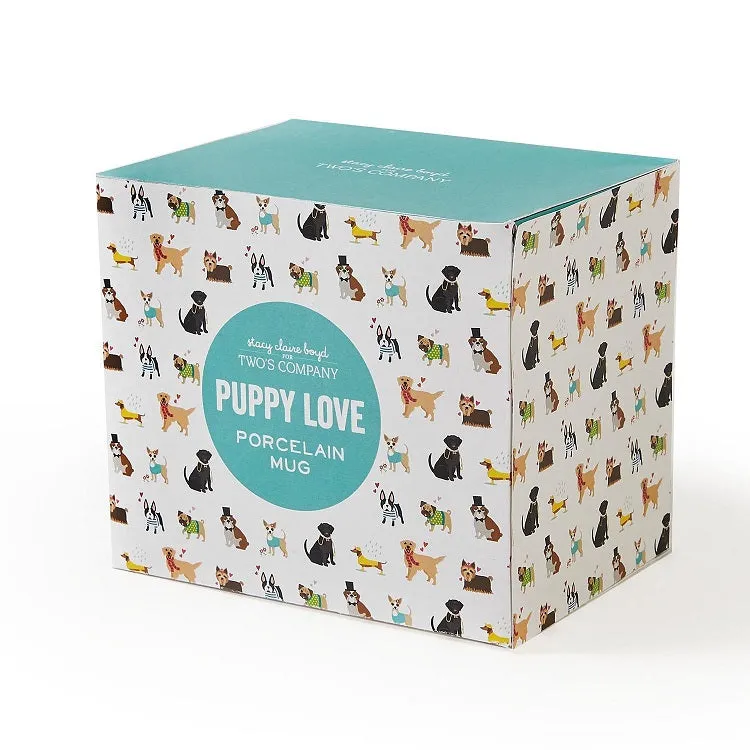 Puppy Love Porcelain Mug