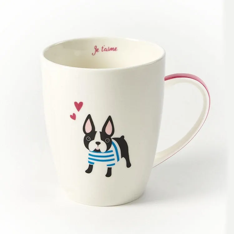 Puppy Love Porcelain Mug