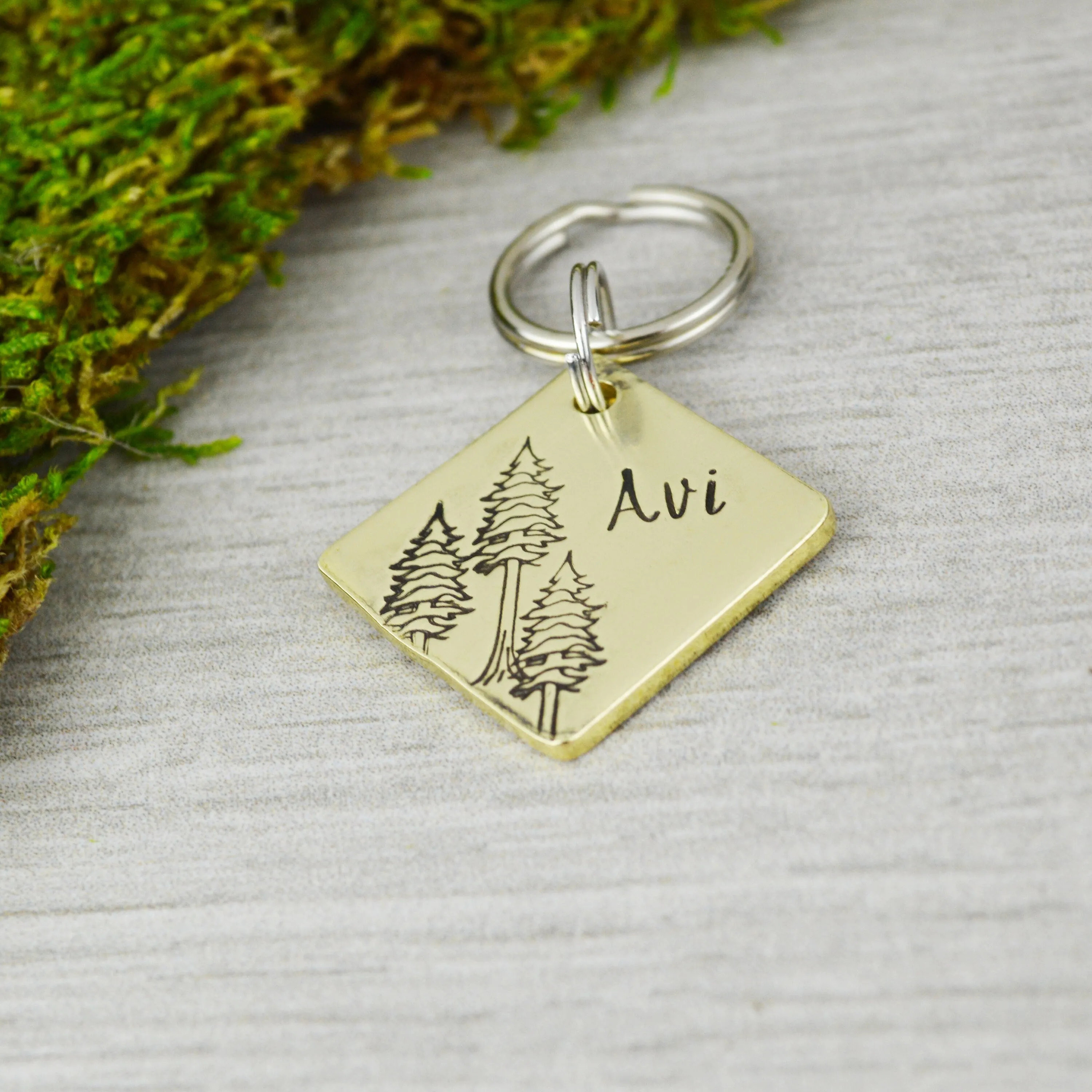 Redwoods Mini Pet ID Tag