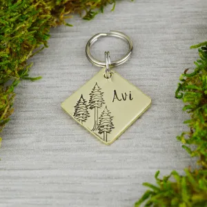 Redwoods Mini Pet ID Tag