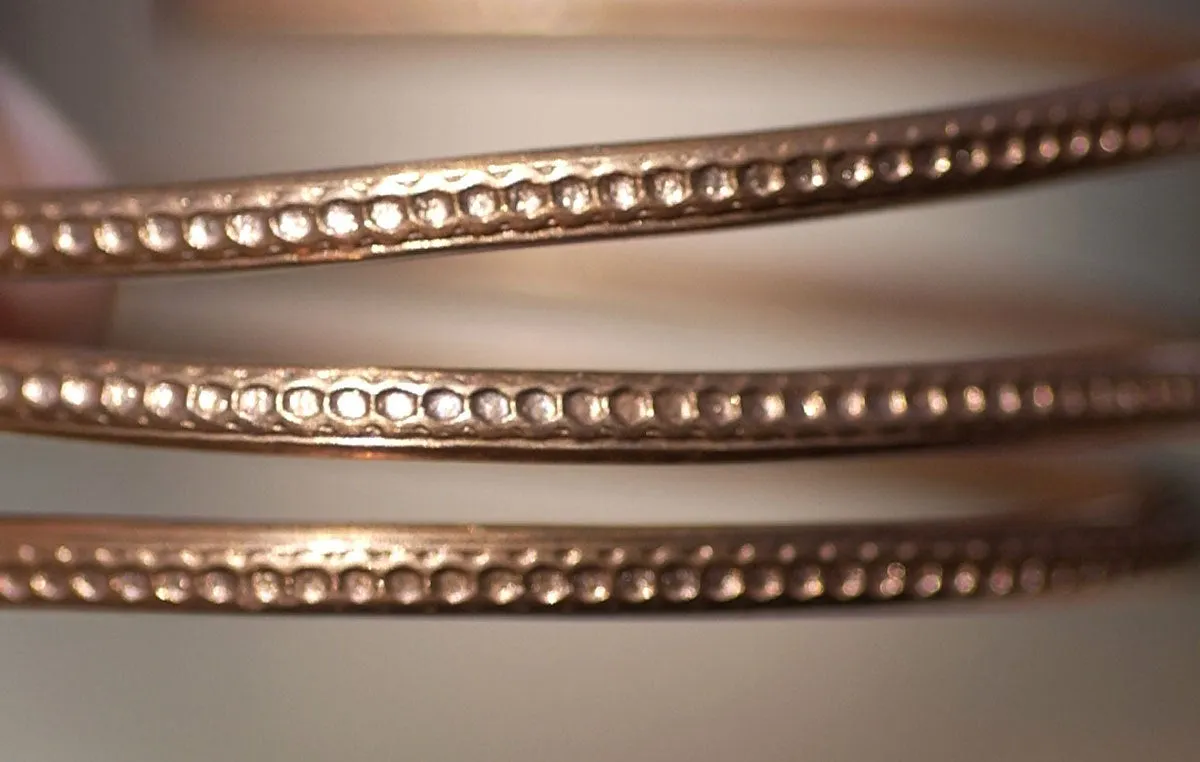 Ring Stock Shank 3mm Honeycomb Metal Wire - Rings Bracelets Pendants Metalwork Variety of Metals