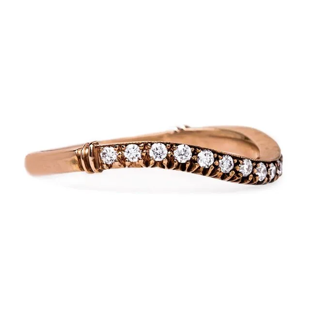 Rose Gold Curved Bonaventure