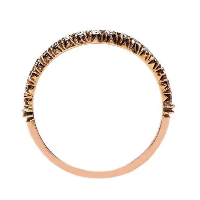 Rose Gold Curved Bonaventure