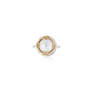 Round Freshwater Pearl Ring