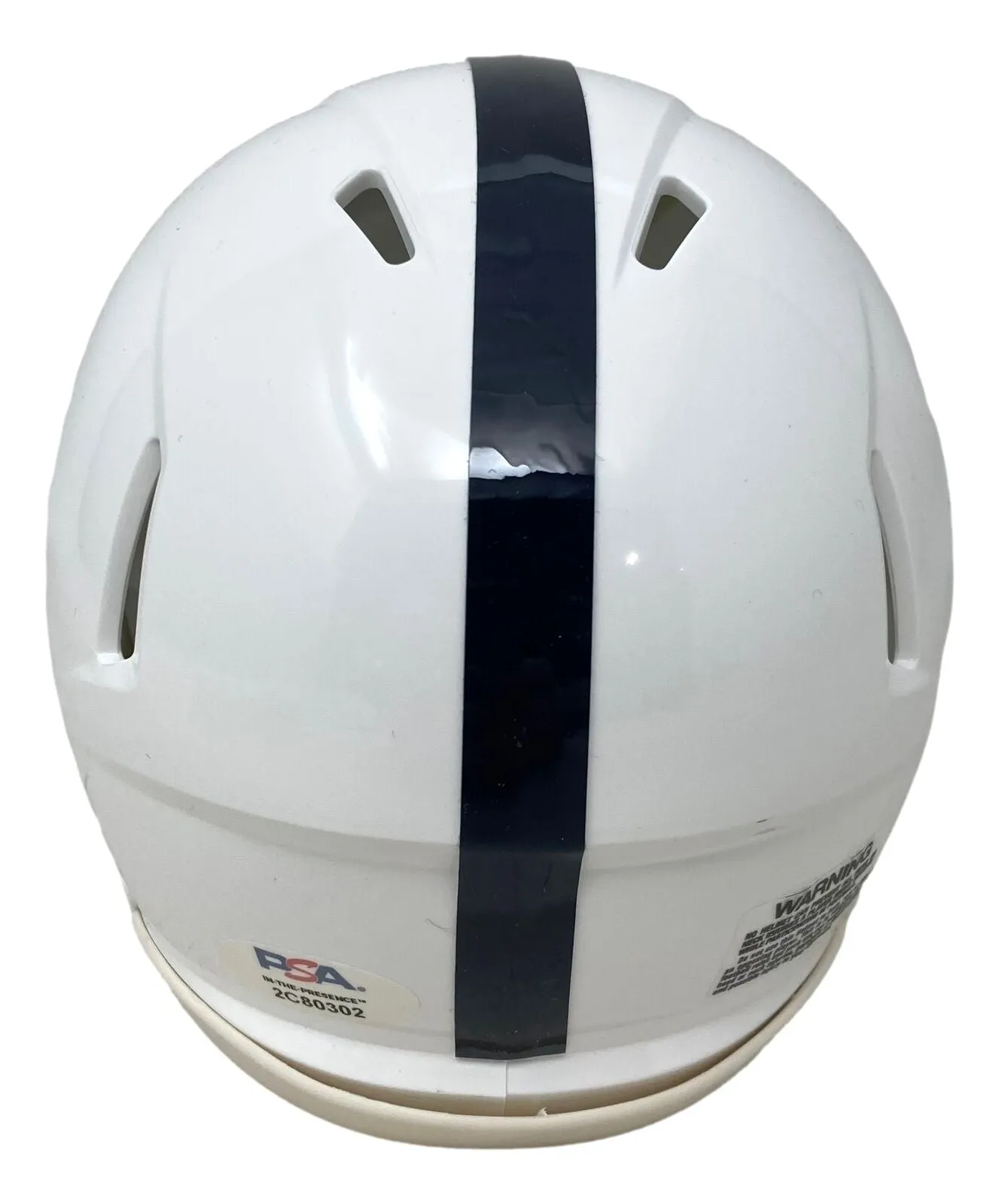 Saquon Barkley Signed Penn State Nittany Lions Mini Speed Helmet PSA ITP