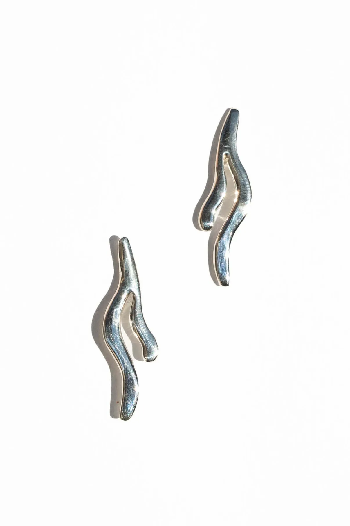 Sea Ribbon Earrings