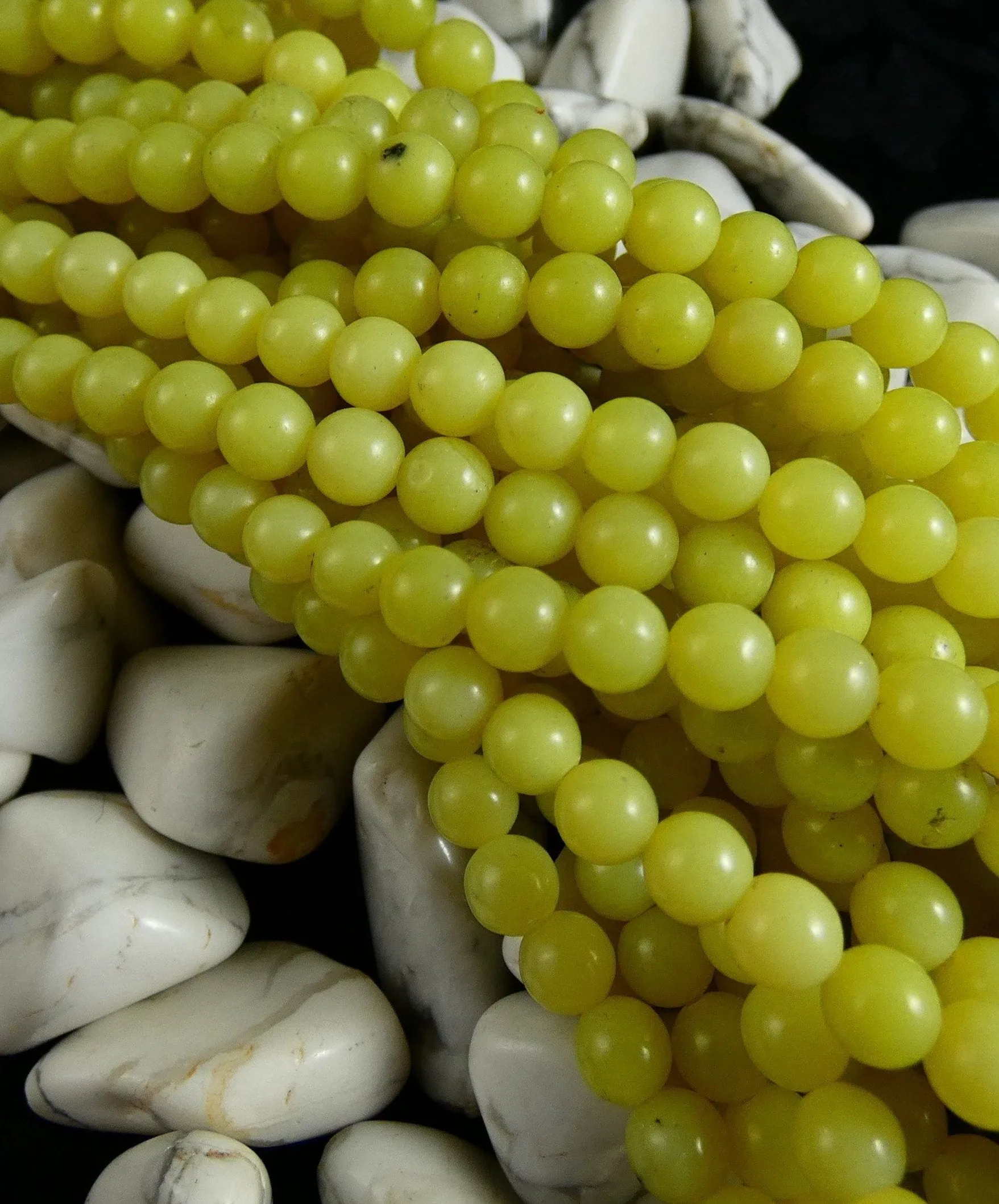 Serpentine Bead Strands