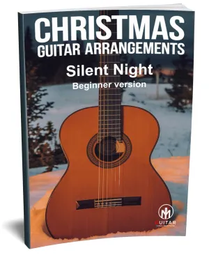 Silent Night: PDF Beginner Version for guitar - Sheet Music Download