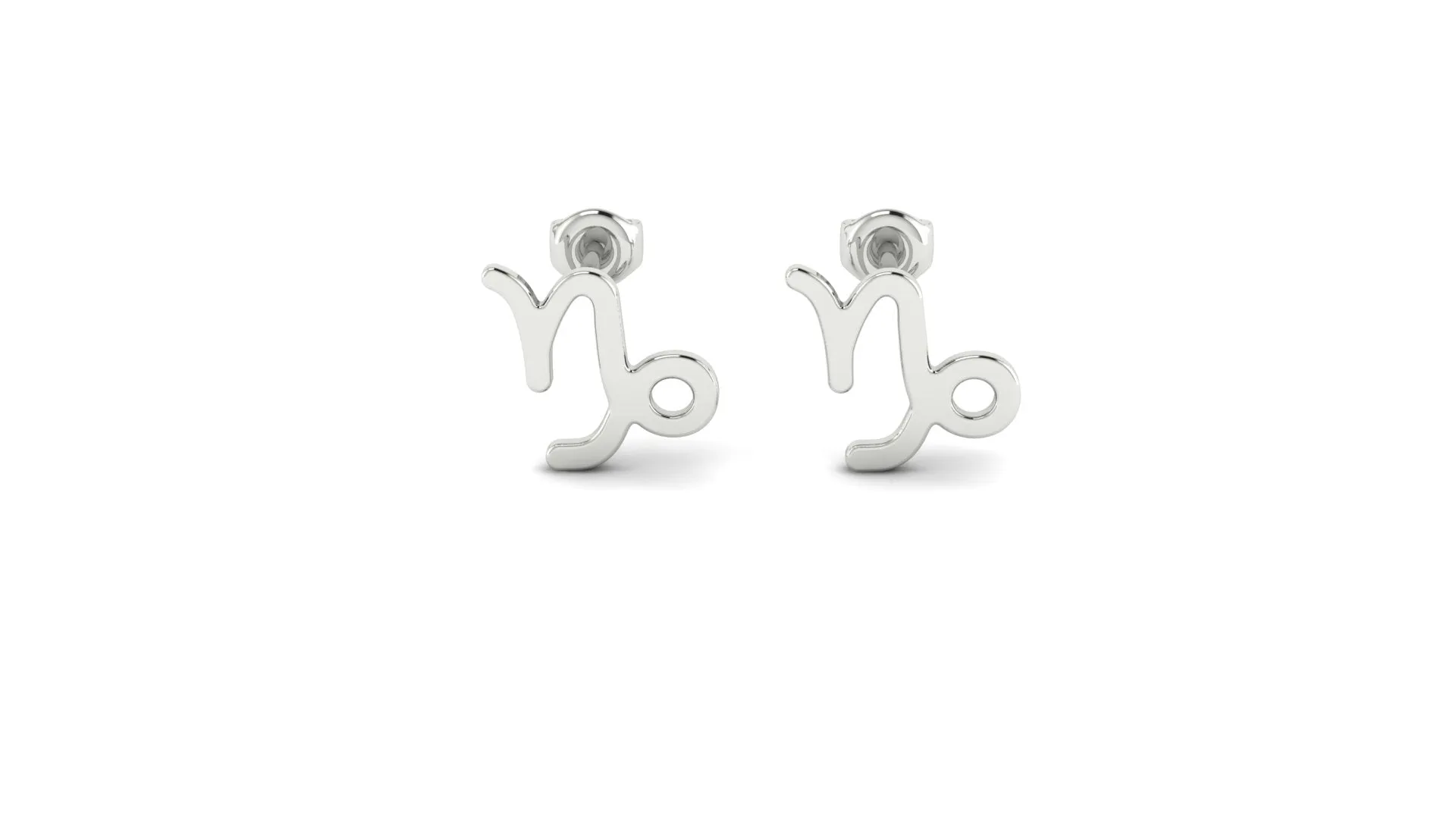 Silver Zostud earrings