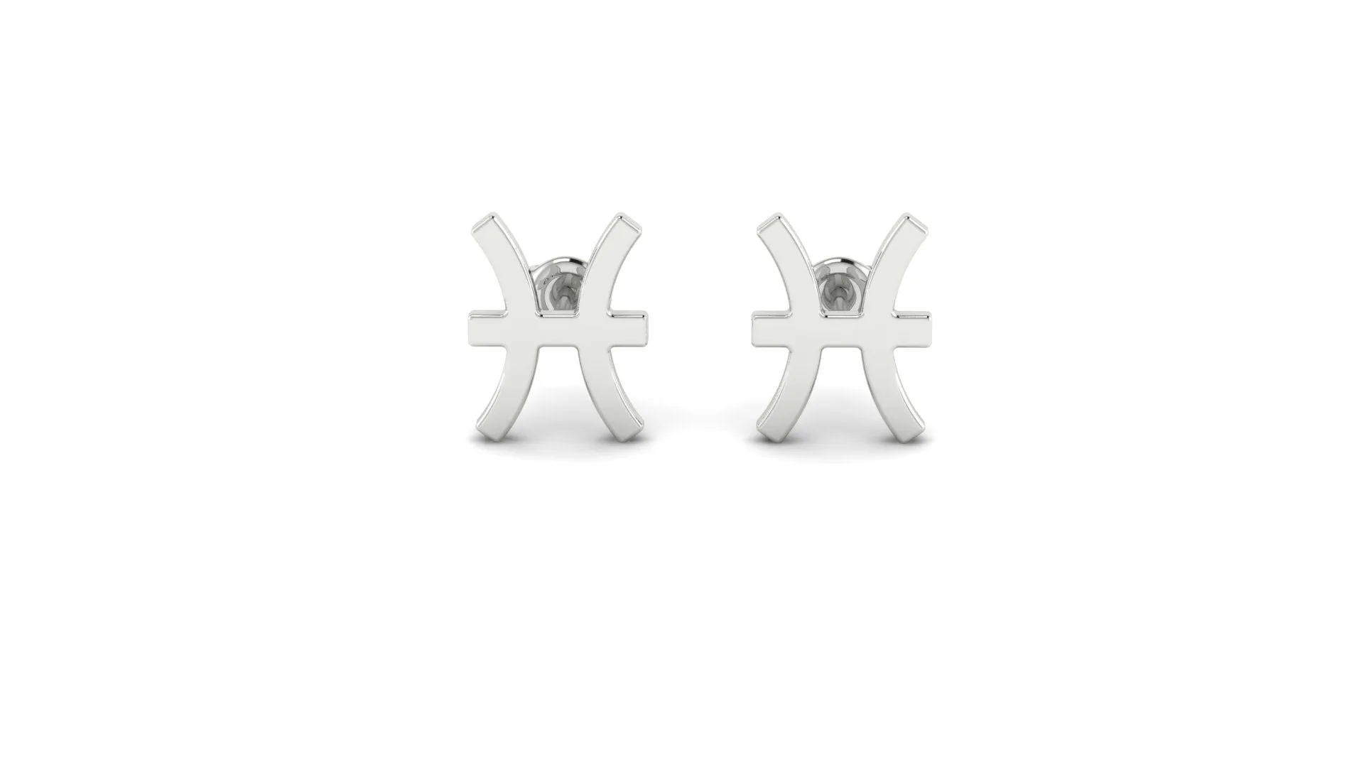 Silver Zostud earrings