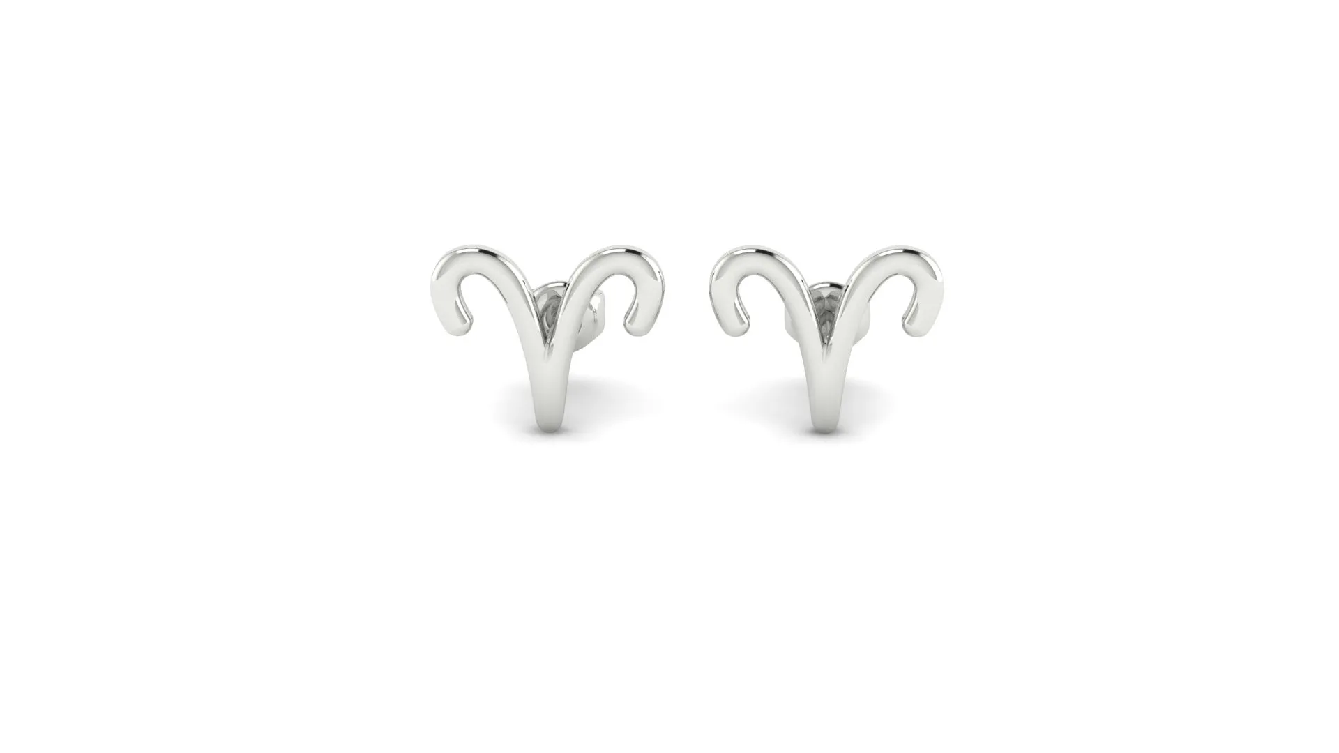 Silver Zostud earrings