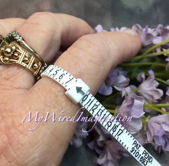 Simply Fancy Ring With a Clasp, Wire Wrap Ring Pattern