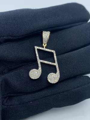 Sixteenth Music Note Pendant