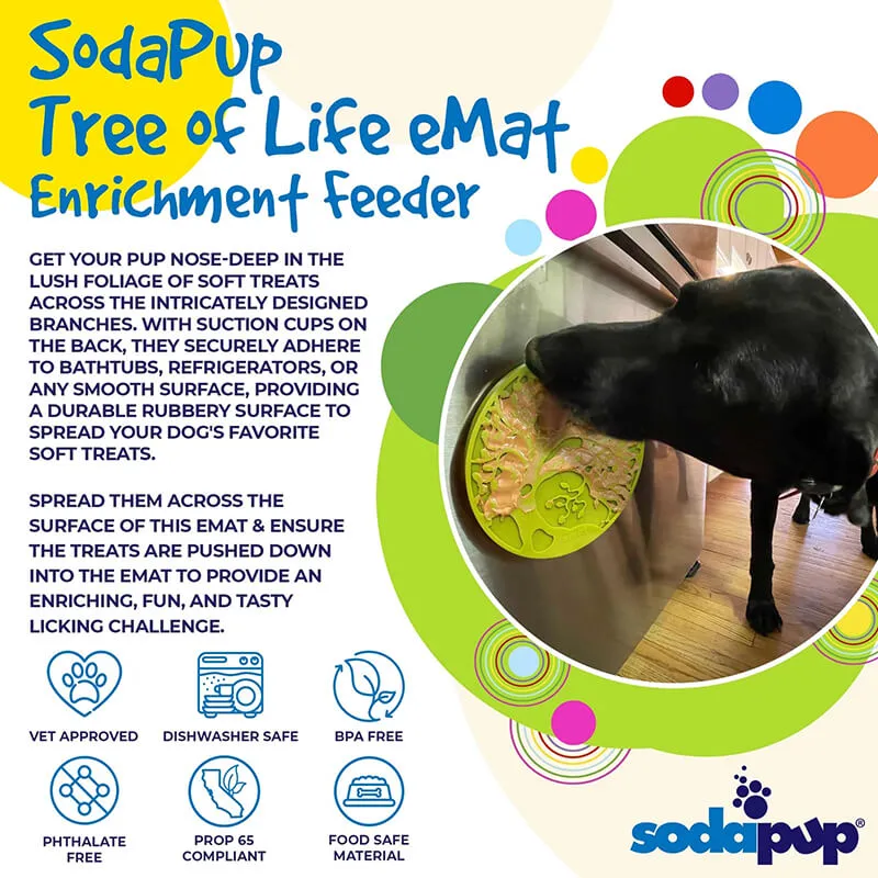 SodaPup Tree of Life Mat with Suction Cups