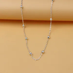 Sold by the Foot BULK 925 Sterling Silver Bead Round Link Cable Chain Jewelry Making